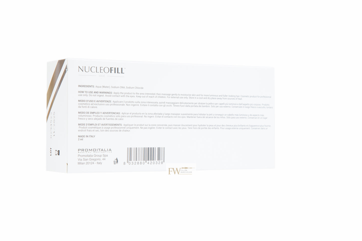 Nucleofill Medium Plus Skin ( HAIR ) Booster CE
