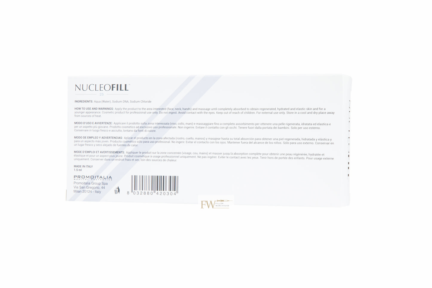 Nucleofill Strong (25) Skin Booster CE