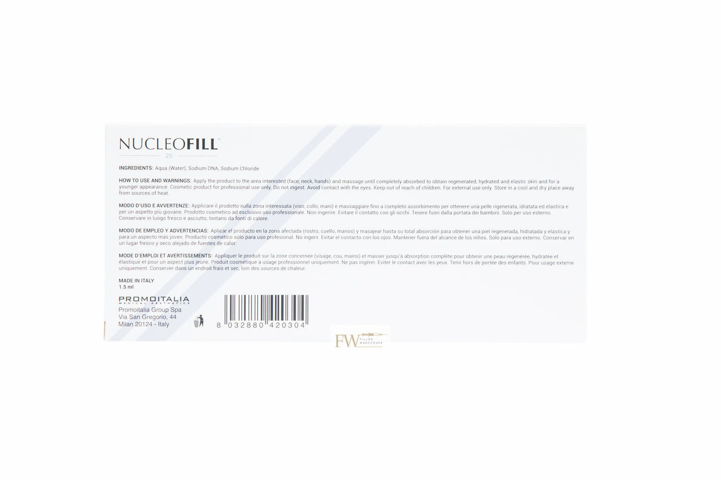 Nucleofill Strong (25) Skin Booster CE