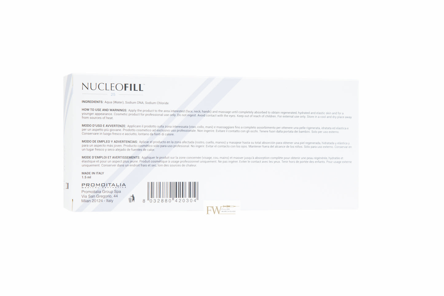 Nucleofill Strong (25) Skin Booster CE