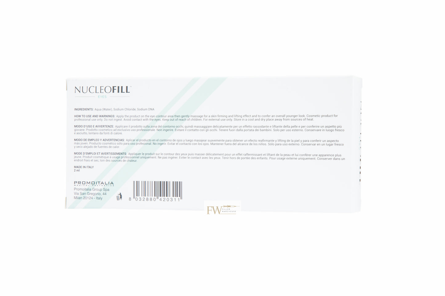Nucleofill Soft Plus ( Eyes ) Skin Booster ( CE )