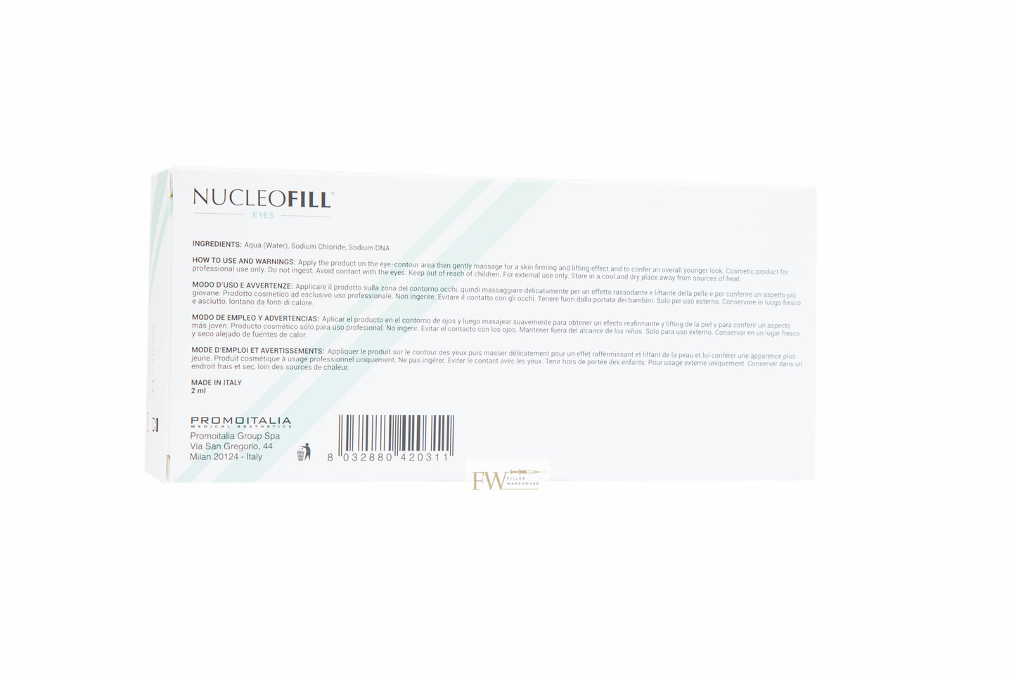 Nucleofill Soft Plus ( Eyes ) Skin Booster ( CE )