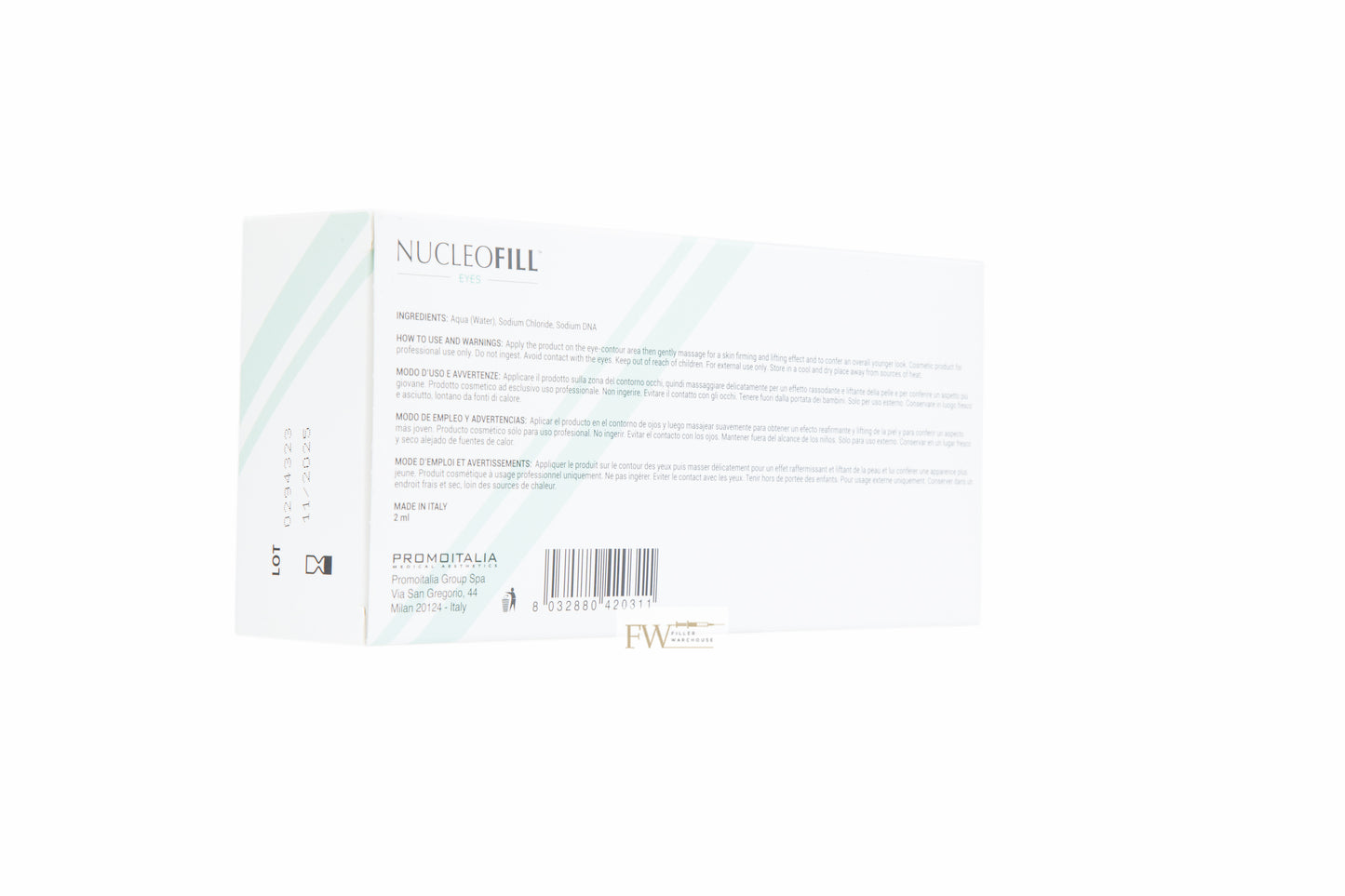 Nucleofill Soft Plus ( Eyes ) Skin Booster ( CE )
