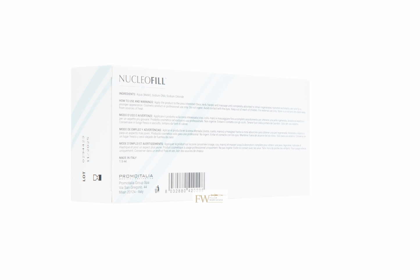 Nucleofill Medium (20) Skin Booster CE