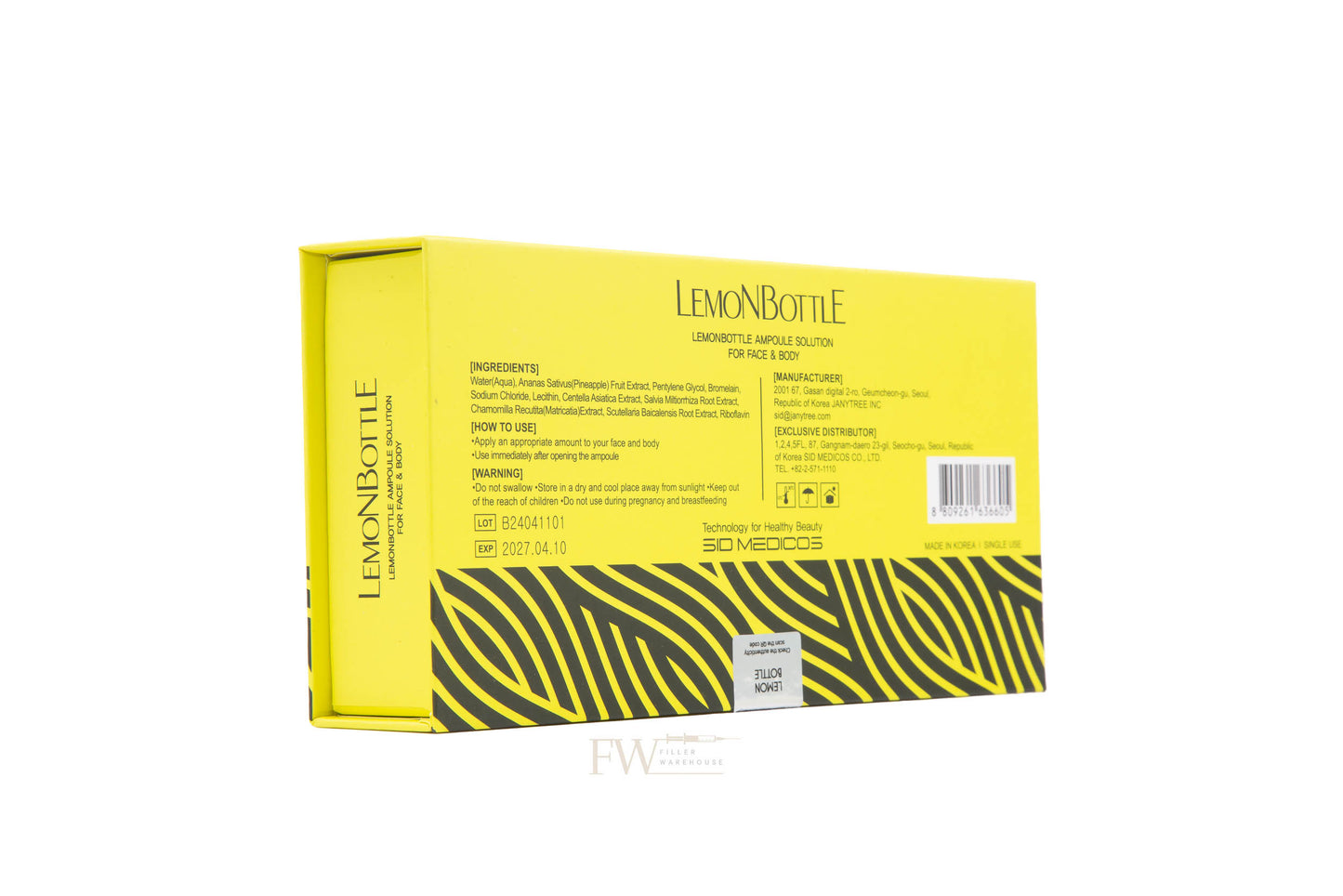 Box of 5 x Lemon Bottles 10ml