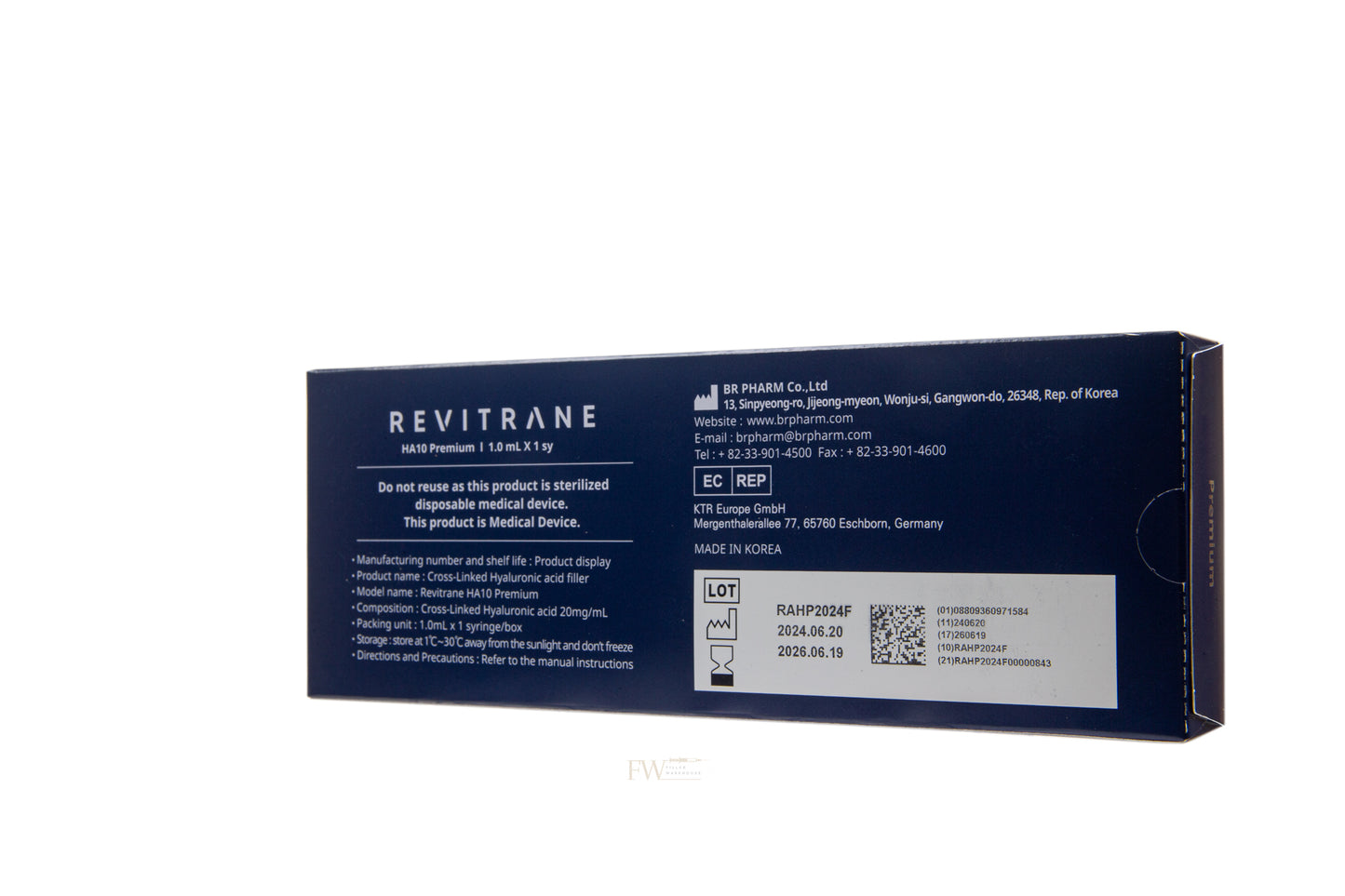 Revitrane HA10 Premium Dermal Filler