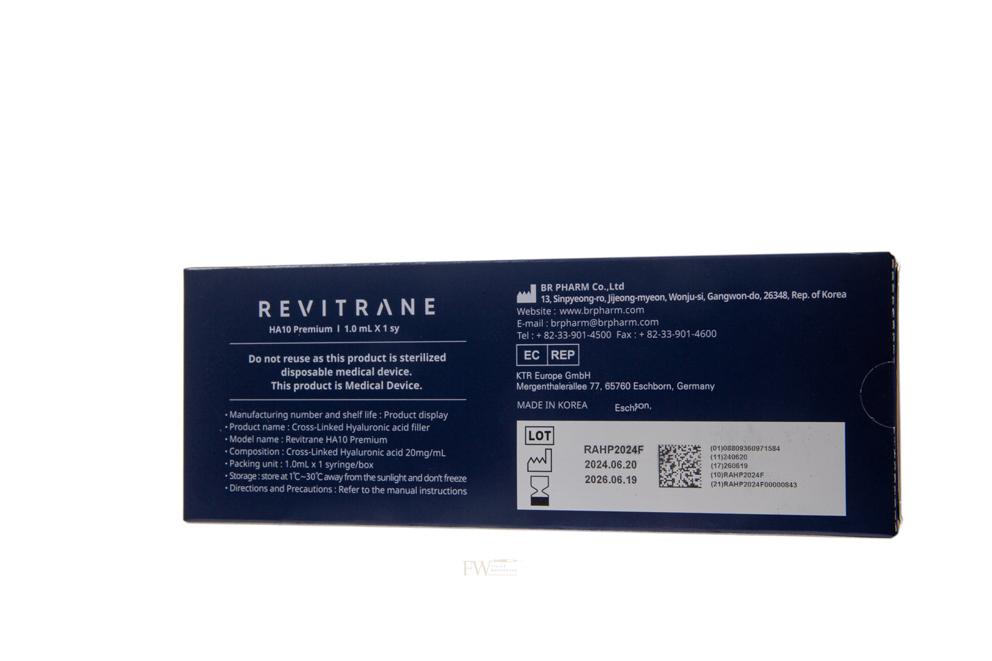 Revitrane HA10 Premium Dermal Filler