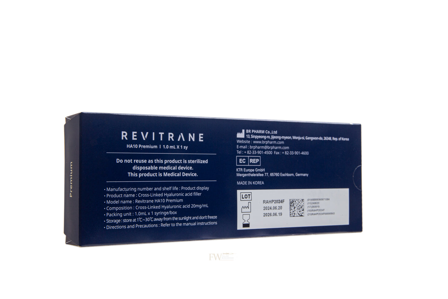 Revitrane HA10 Premium Dermal Filler