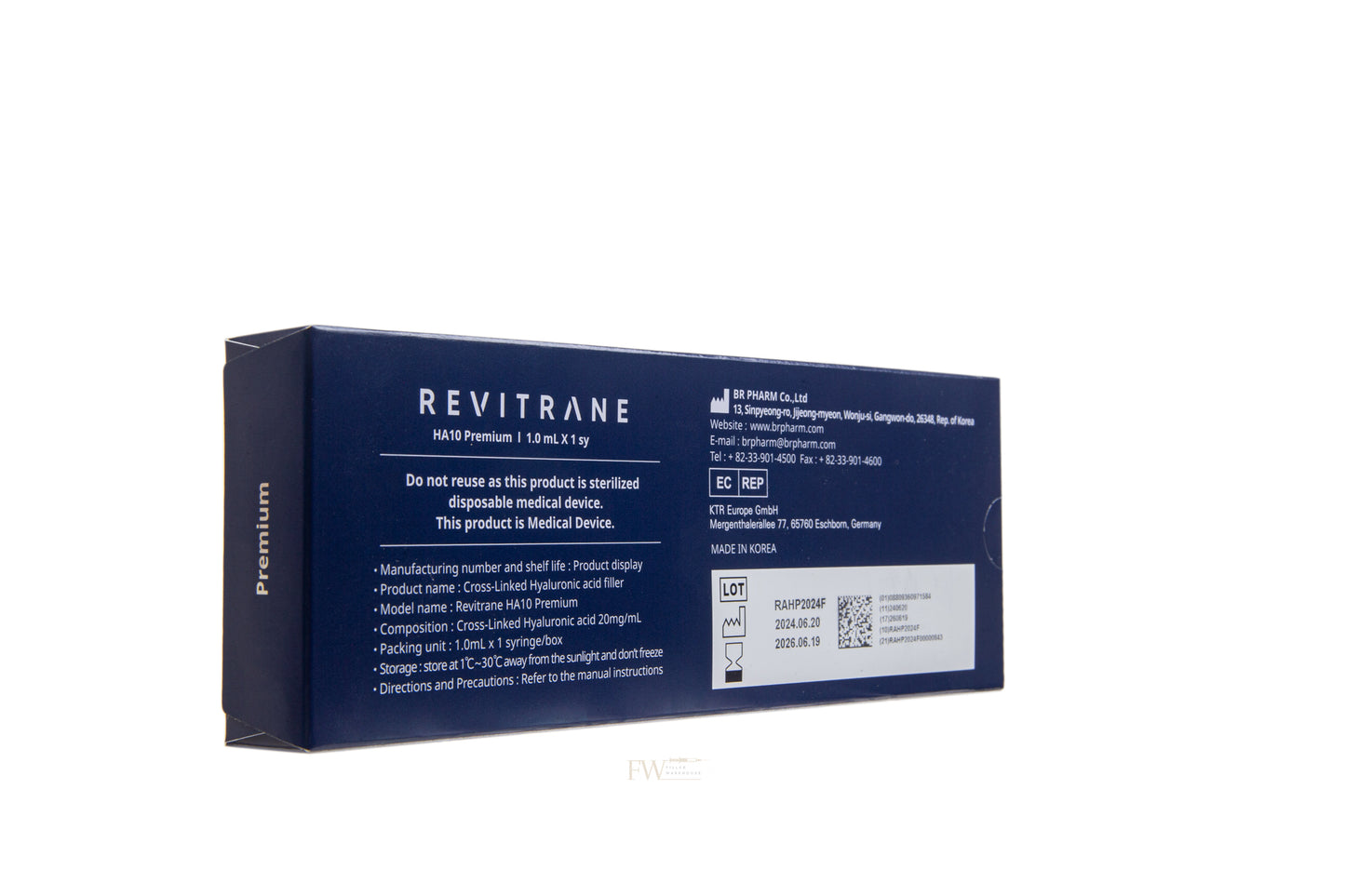 Revitrane HA10 Premium Dermal Filler