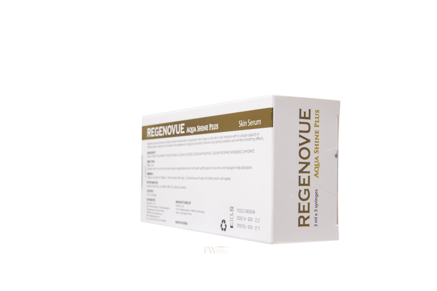 Regenovue Aqua Shine Plus 3 x 3ml