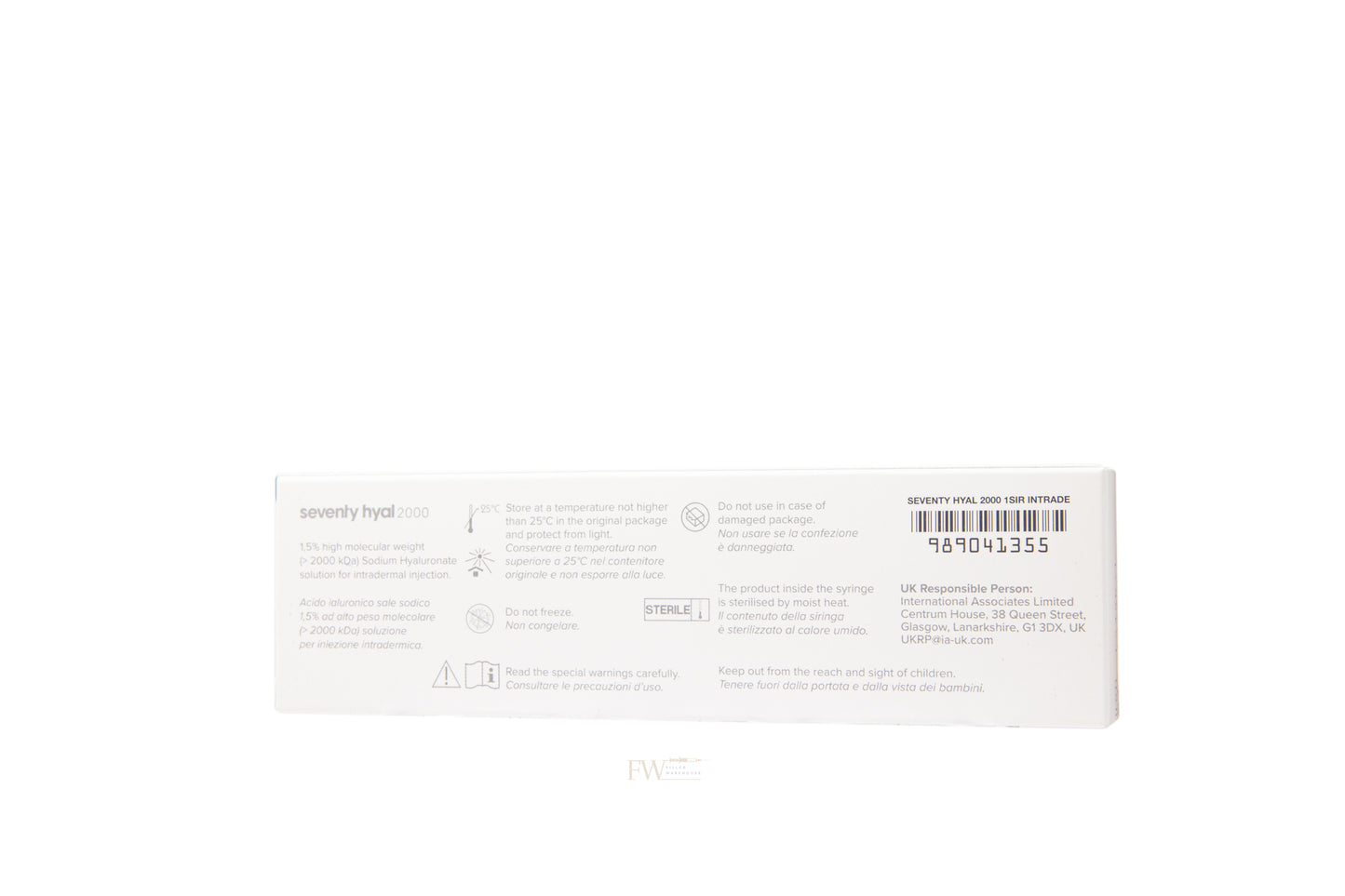 Seventy Hyal - Single Box - 1 x 2ml