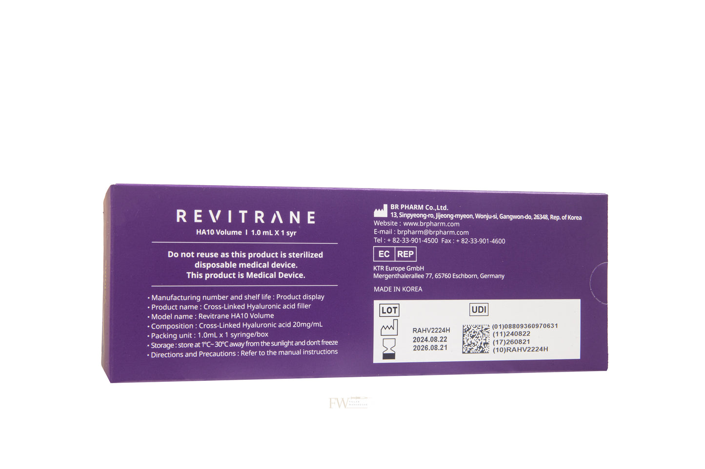Revitrane HA10 Volume Dermal Filler