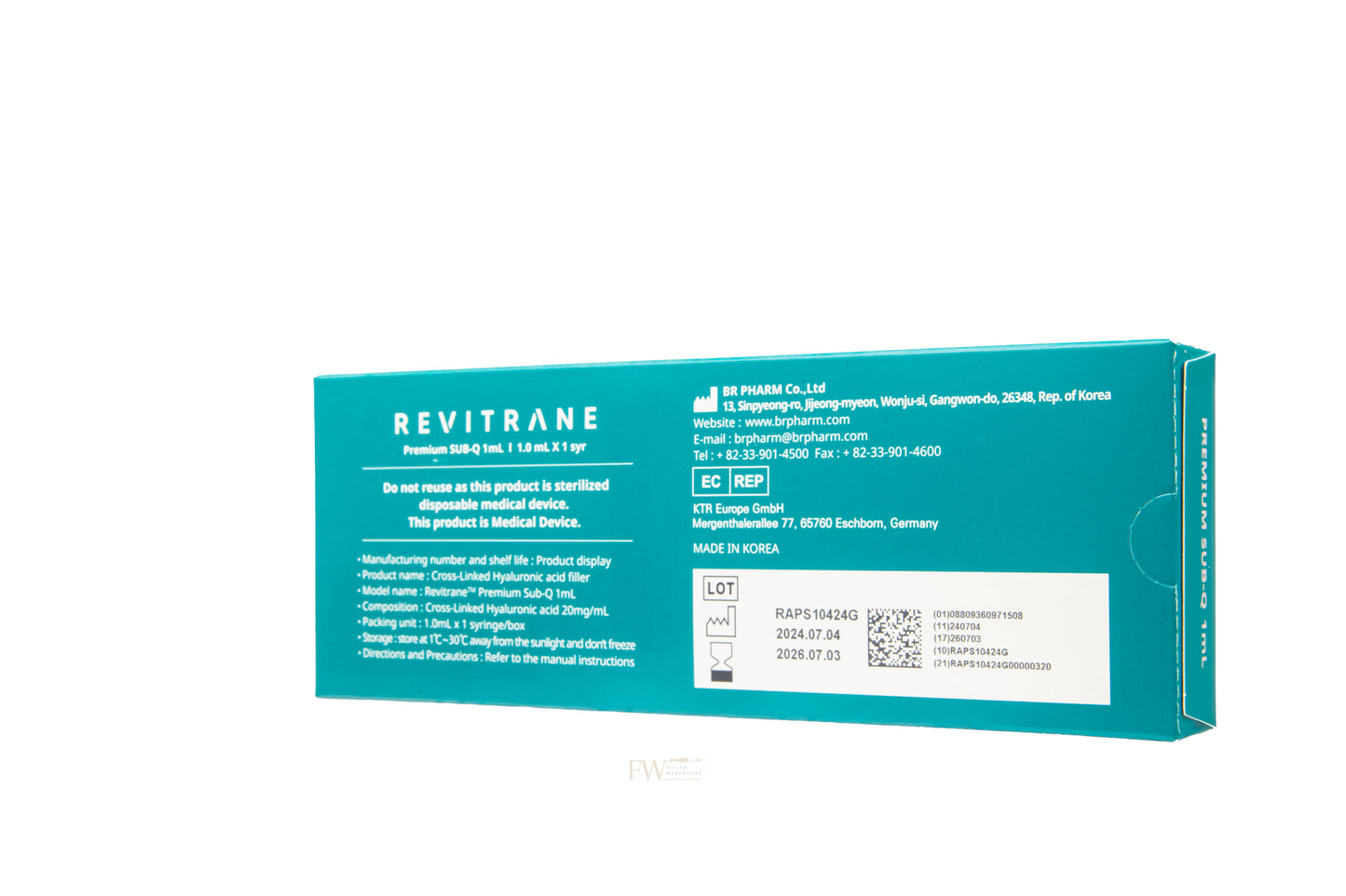 Revitrane Premium Sub-Q Dermal Filler