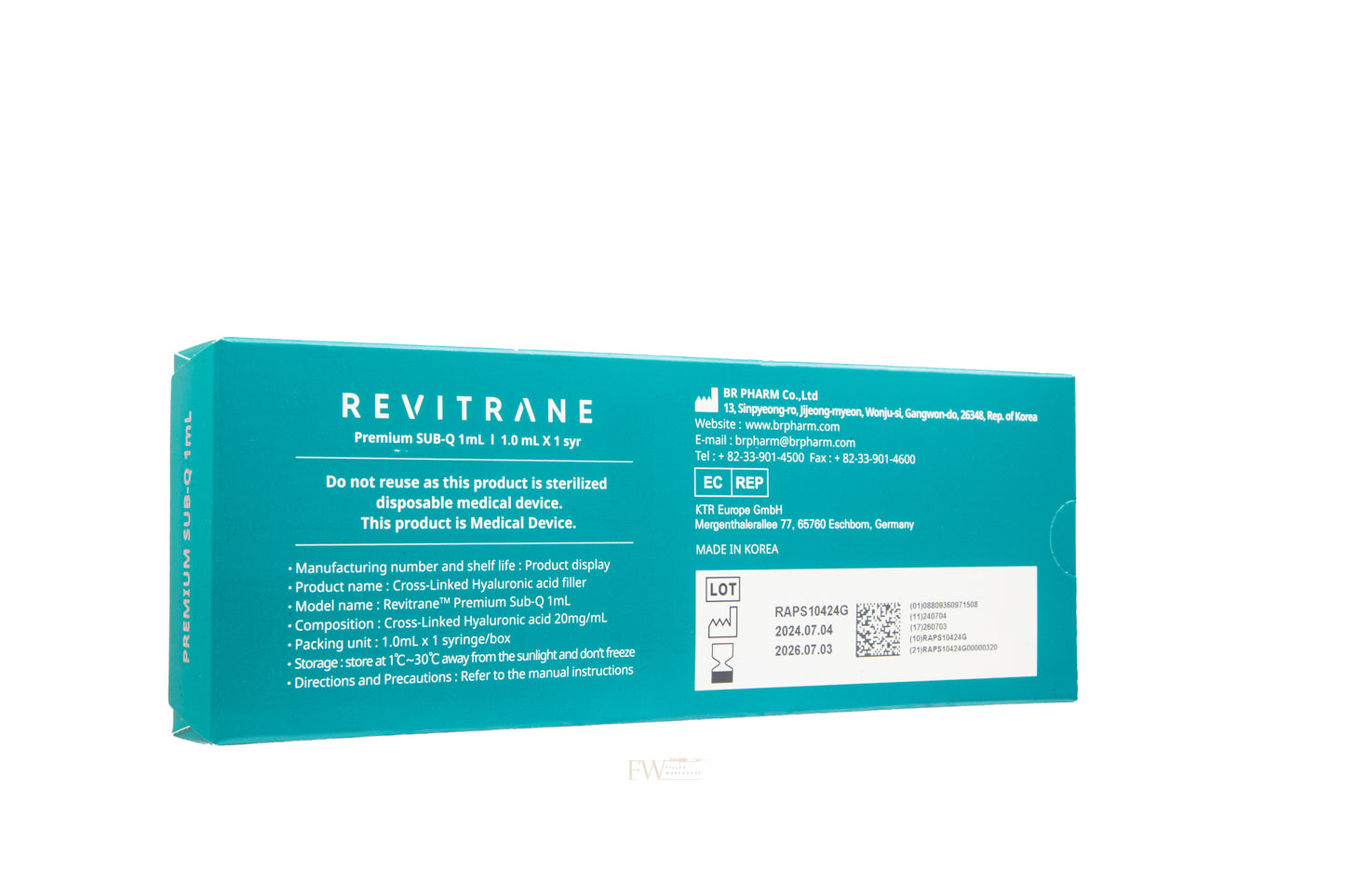 Revitrane Premium Sub-Q Dermal Filler