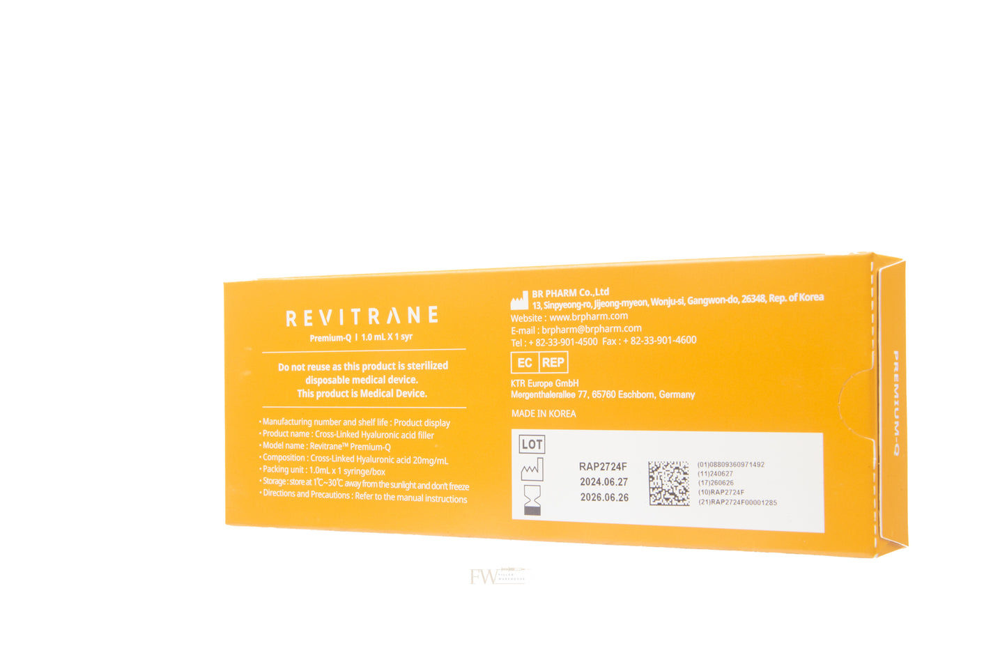 Revitrane Premium-Q Dermal Filler