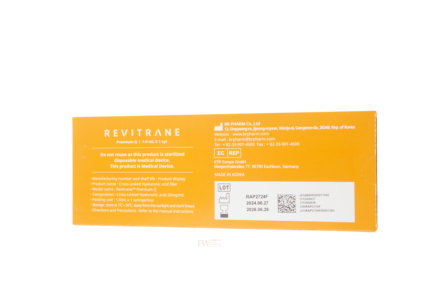 Revitrane Premium-Q Dermal Filler