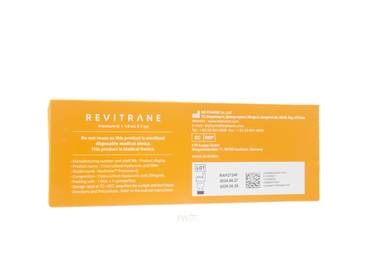 Revitrane Premium-Q Dermal Filler
