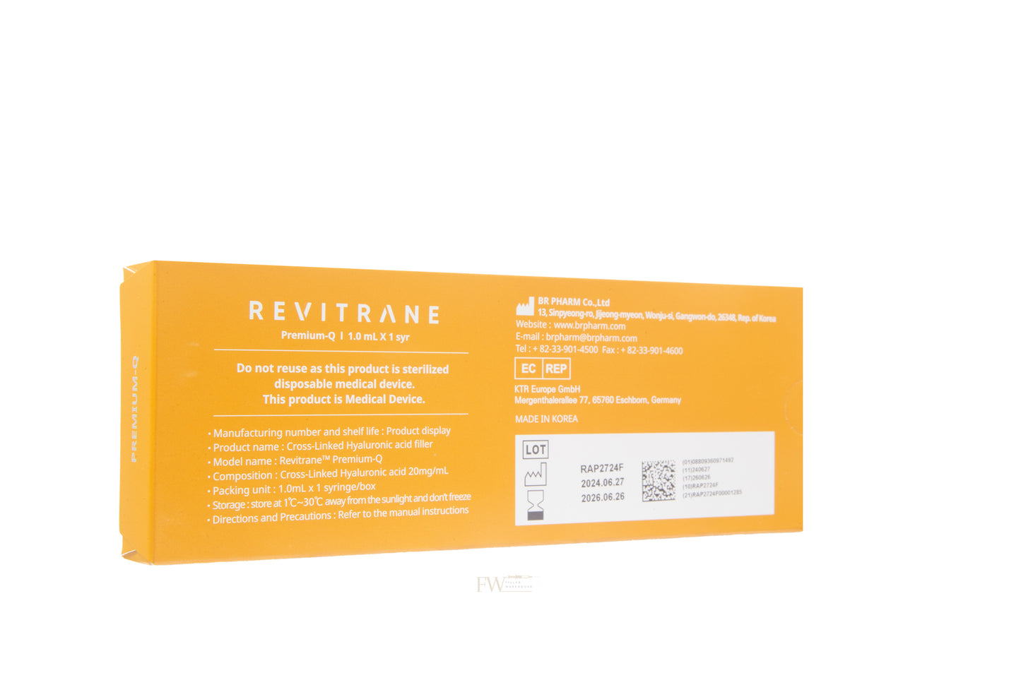 Revitrane Premium-Q Dermal Filler