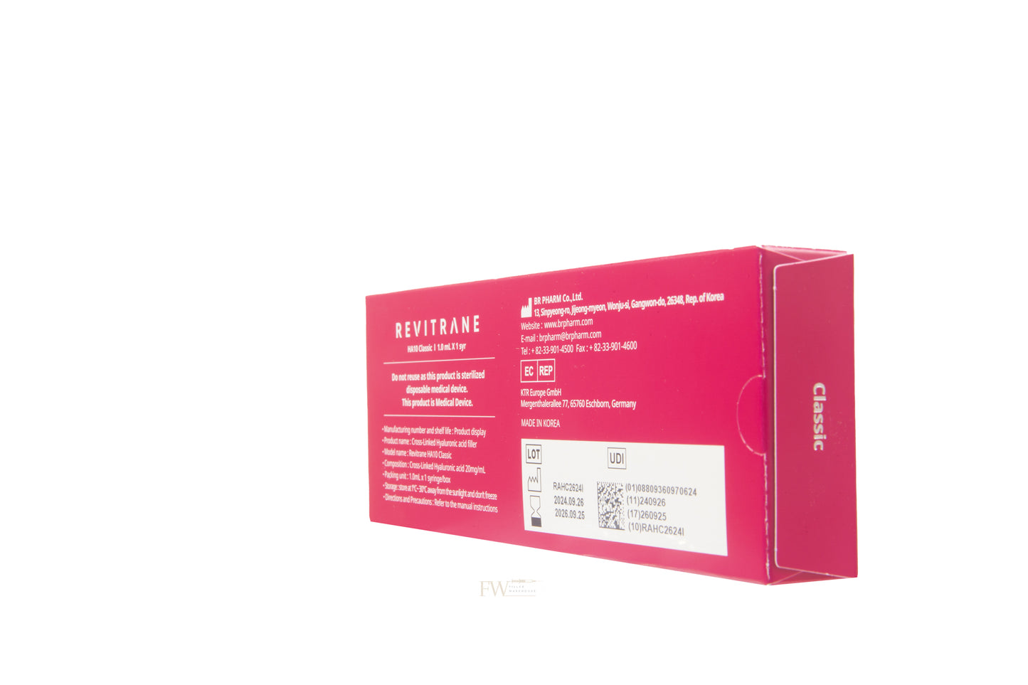 Revitrane HA10 Classic Dermal Filler