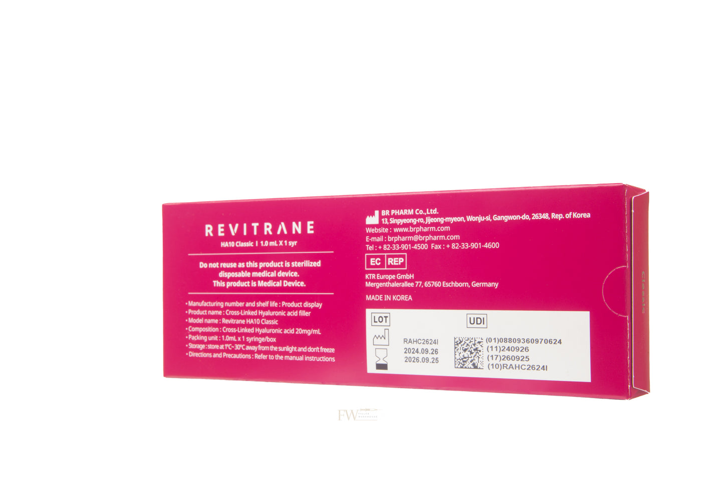 Revitrane HA10 Classic Dermal Filler