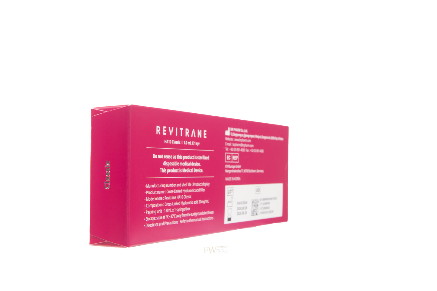 Revitrane HA10 Classic Dermal Filler