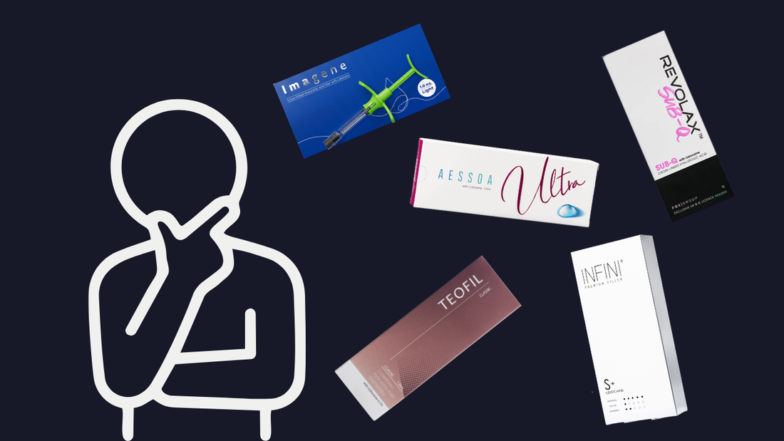 What are the most popular dermal filler brands available in the UK?