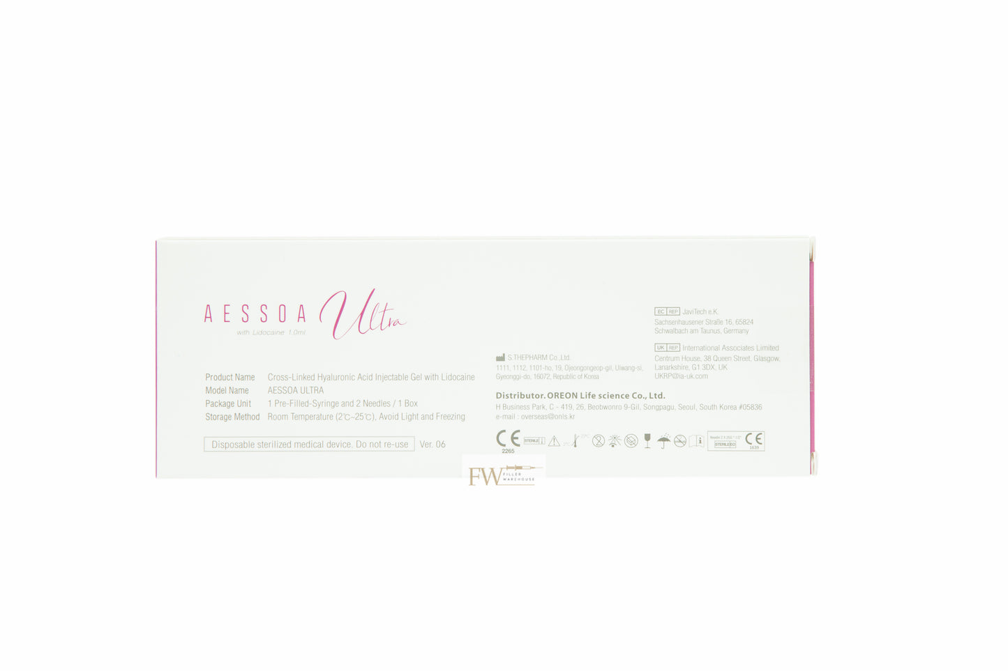 AESSOA ULTRA LIDOCAINE Dermal Filler