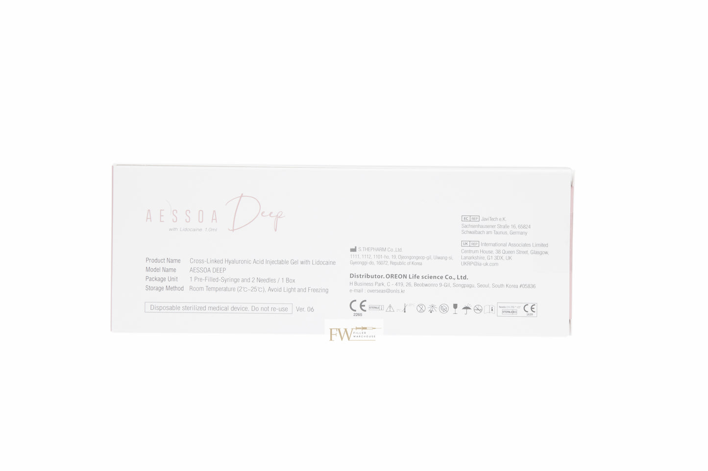 AESSOA DEEP LIDOCAINE Dermal Filler