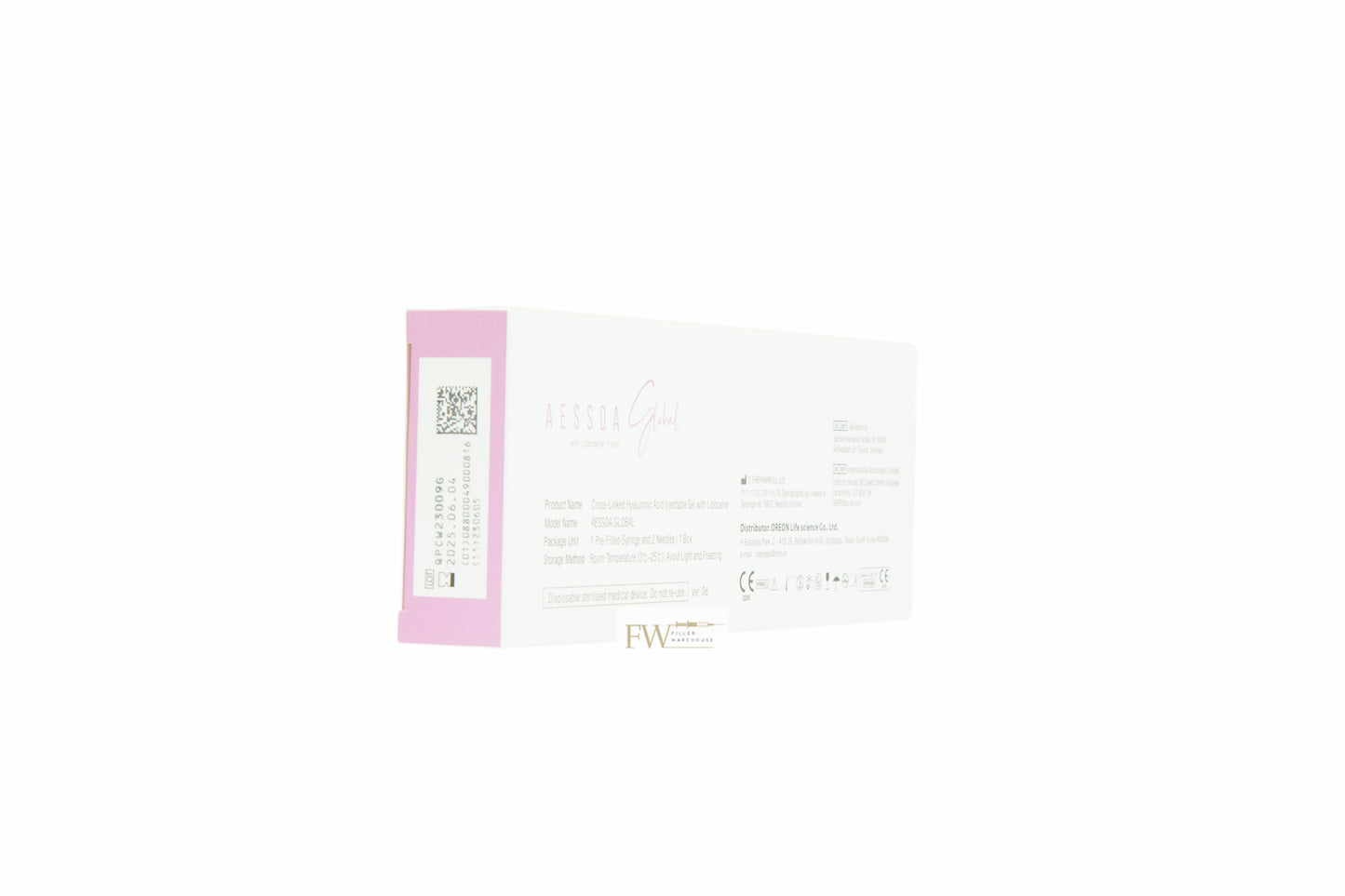 AESSOA GLOBAL LIDOCAINE Dermal Filler