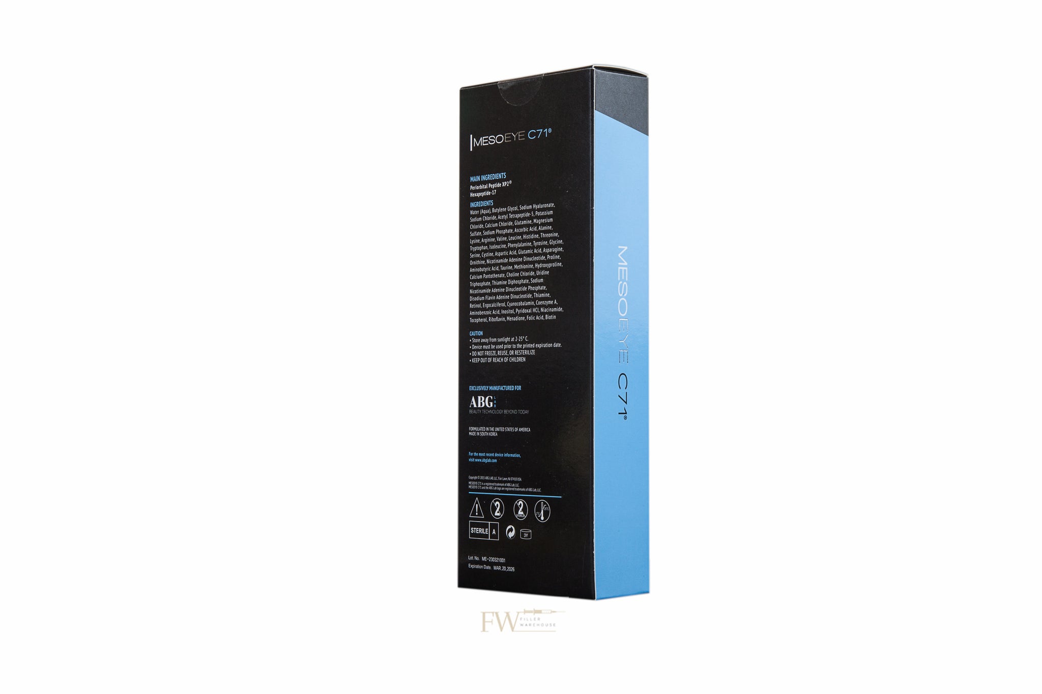 Filler Warehouse I MesoEye C71 1ml Skin Booster