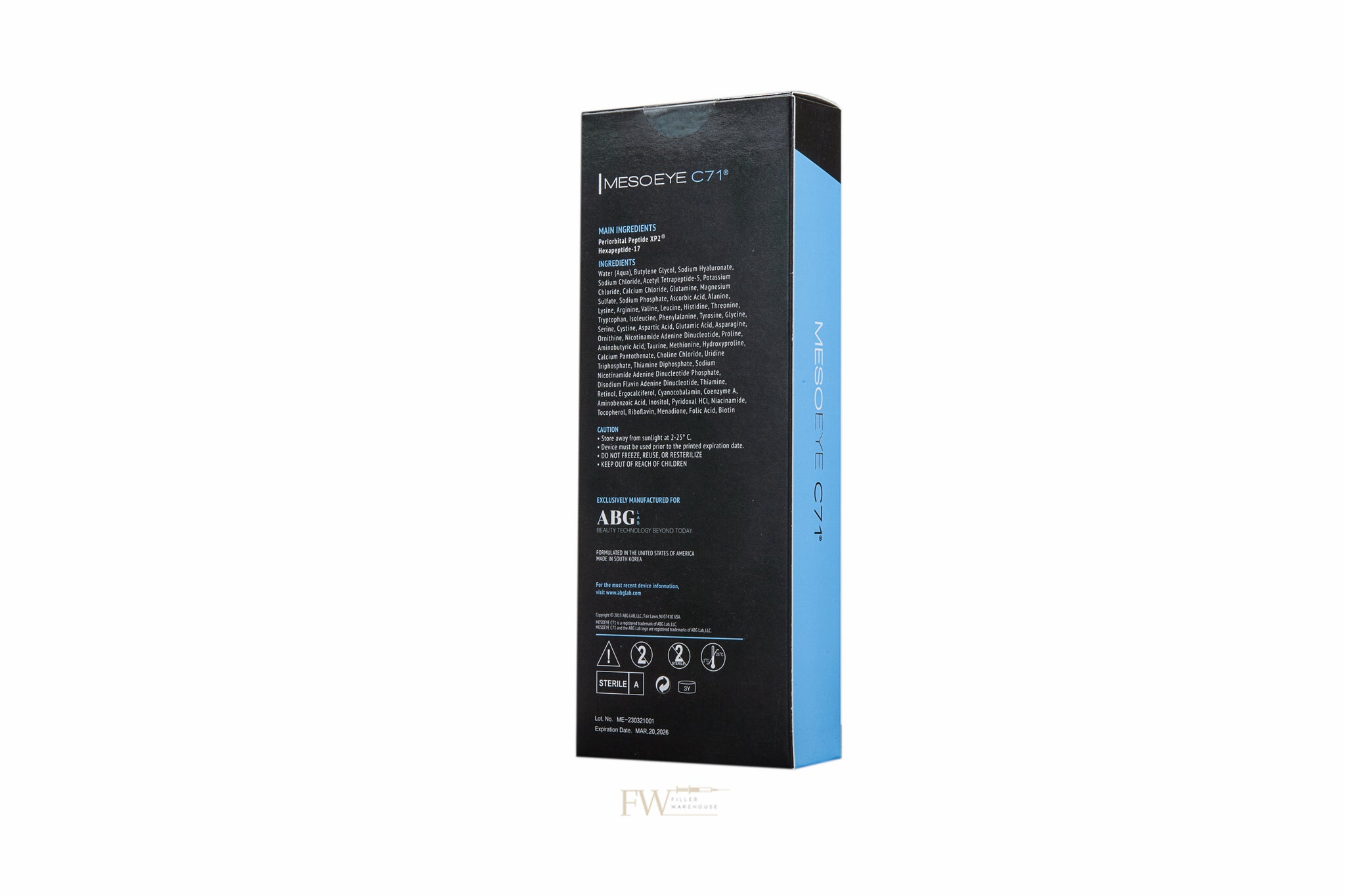 Filler Warehouse I MesoEye C71 1ml Skin Booster