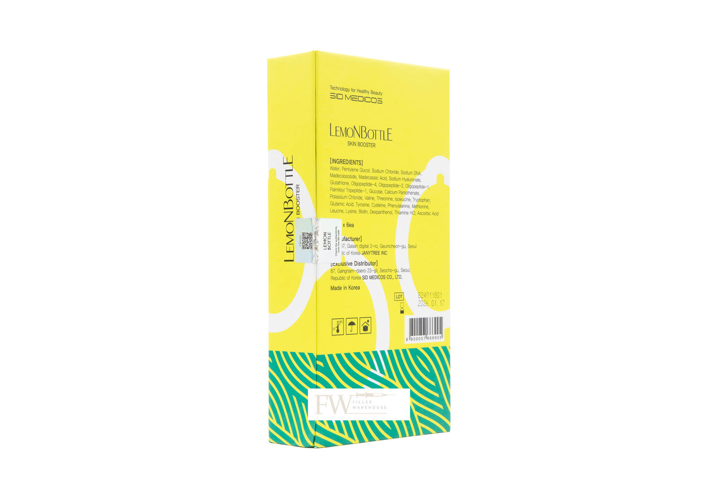 Lemon Bottle Skin Booster 6 x 3.5ml (FULL BOX)