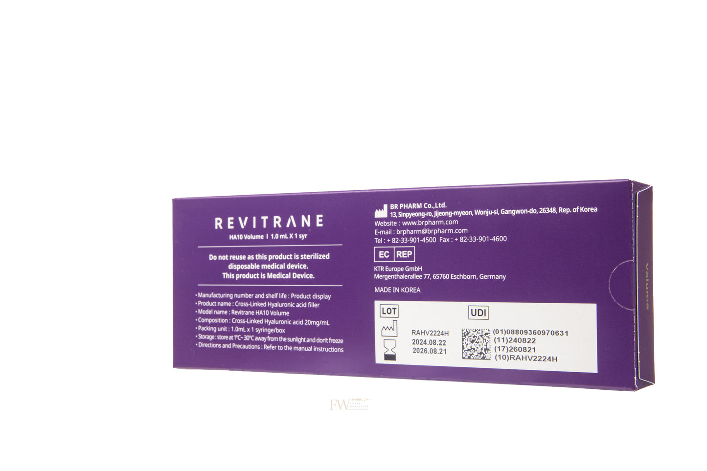 Revitrane HA10 Volume Dermal Filler