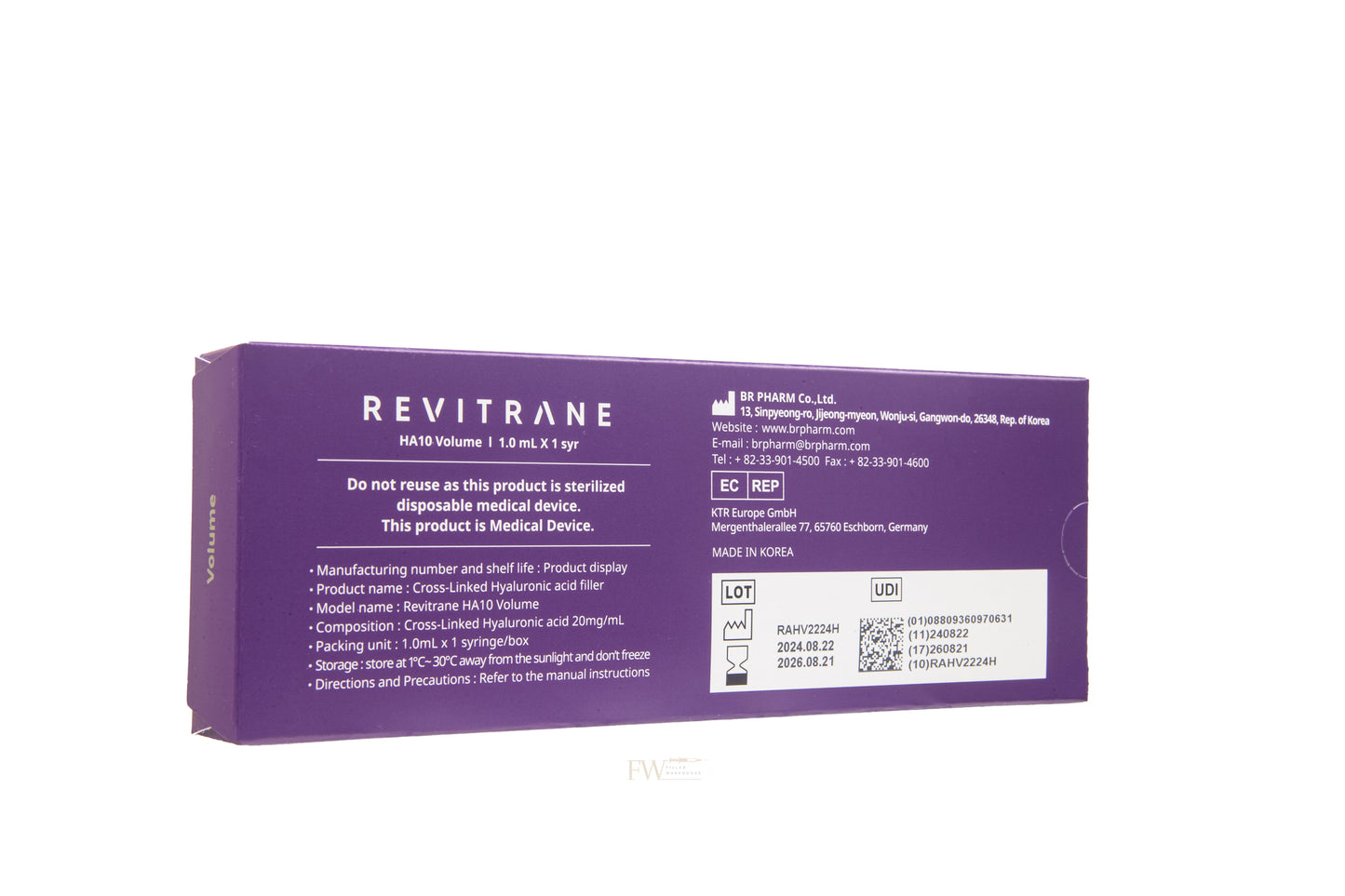 Revitrane HA10 Volume Dermal Filler