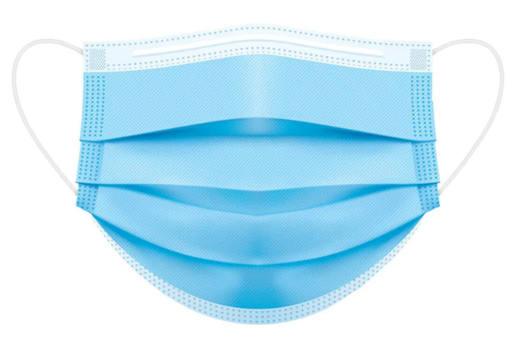 FLUID MEDICAL RESISTANT MASKS - BOX OF 50