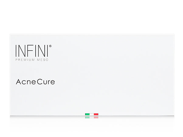 INFINI AcneCure product packaging on a white background