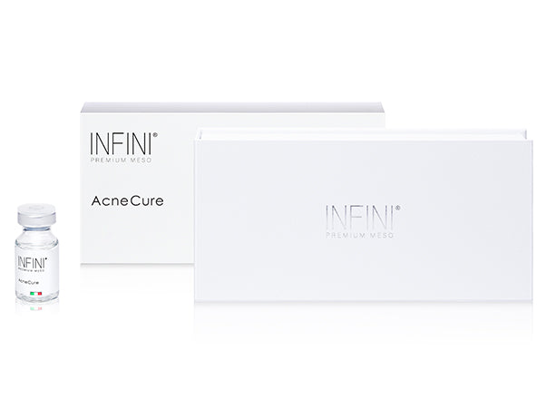 INFINI AcneCure product packaging on a white background