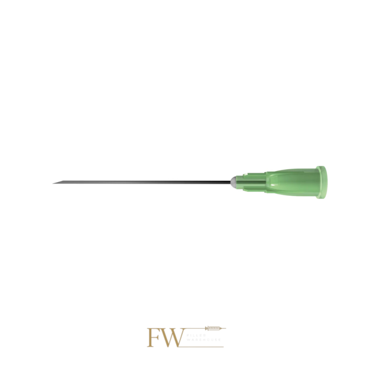 21G 1.5" - Green Needle (38 mm)